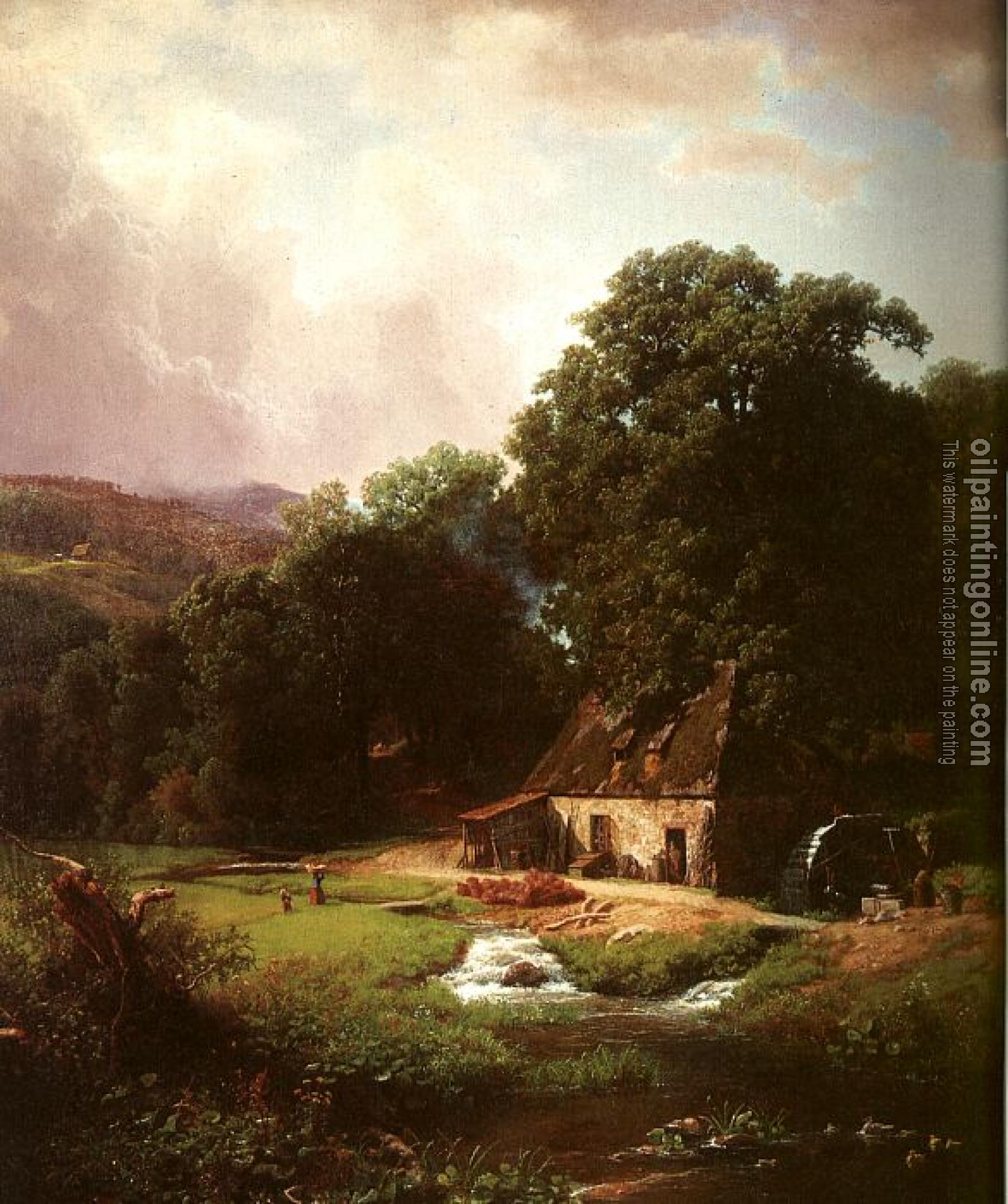 Bierstadt, Albert - The Old Mill